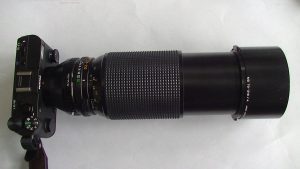 Q-S1に付けたMD 70-210mm 1:4