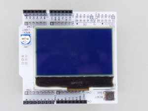 LCD実装済みの基板(表)