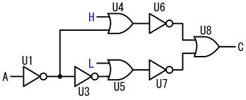 図26、図25の回路からU2を省いた回路