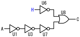 図27、図26の回路からU4とU5を省いた回路