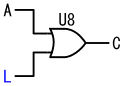 図33、図32の回路からU1、U6、U7の3つを省いた回路