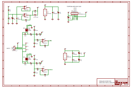 図6、プリアンプ基板の回路図