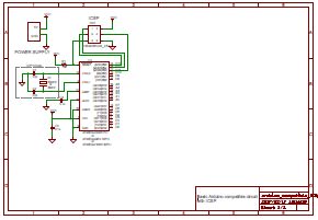図48、ICSP端子のあるArduino互換機の基本回路