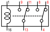 図13、941H-2C-5Dのピン割り当て(その2)