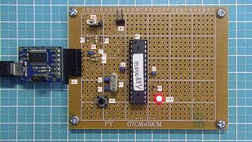 写真18、Arduino互換基板の写真(表)